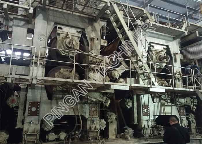Kraft Paper Small Scale Manufacturing Machines High Speed Open Headbox Type