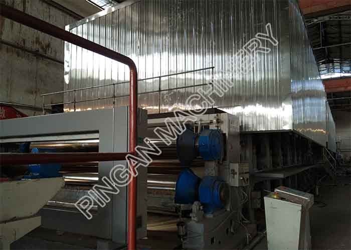 Full Automatic Coated Corrugated Paper Making Machine High Efficiency
