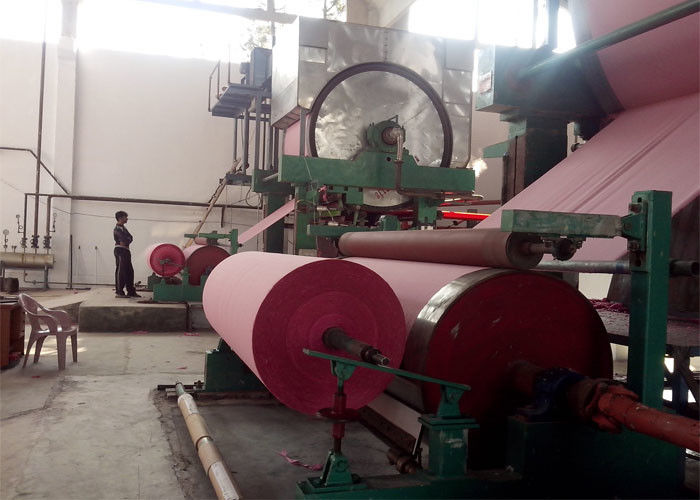 Bathroom Toliet Paper Roll Making Machine One Floor Layout Customized Color