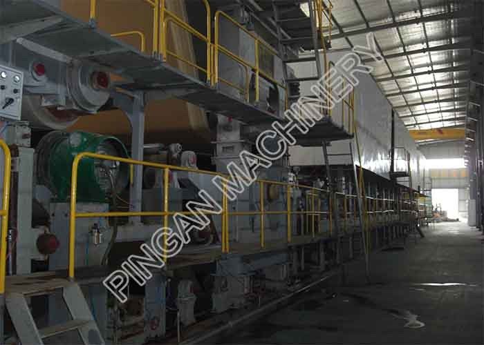 Thick Chipboard Paper Making Machine One And Half Floor High Speed