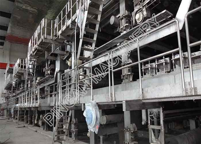 High Grade Newspaper Making Machine Eco - Friendly From Waste Paper Recovery