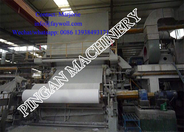 Recycling 40g/M2 200m/Min Tissue Paper Making Machine