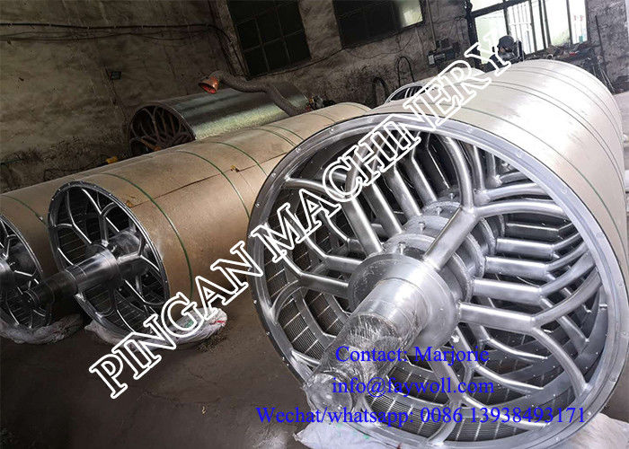 Precision Paper Machine Spare Parts Stainless Steel Cylinder Mould