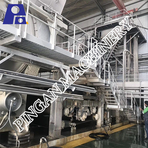 SS Toilet Paper Making Machine Complete Tissue Paper Production Line