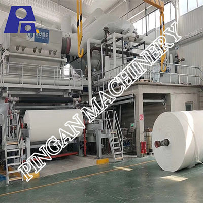 2850mm Toilet Paper Making Machine 350m/Min Toilet Tissue Paper Machine