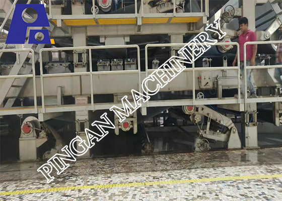 Four Wire Duplex Paper Board Making Machine 250gsm With Vacuum Press